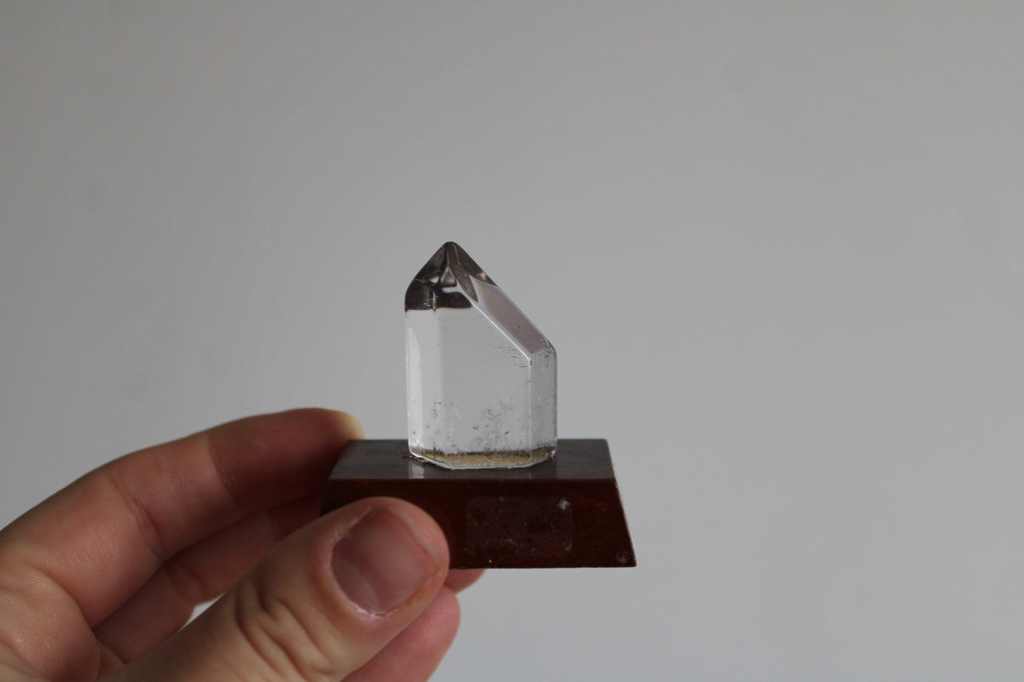 Clear quartz decoration