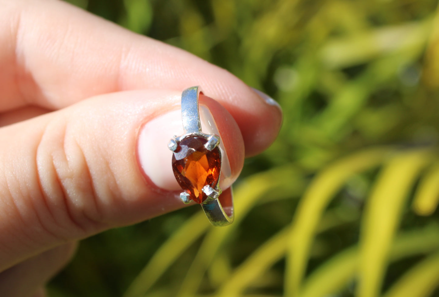 Simple stone rings