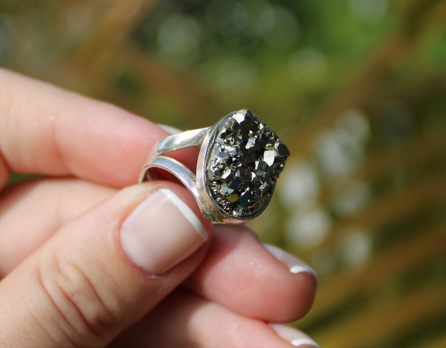 Pyrite ring