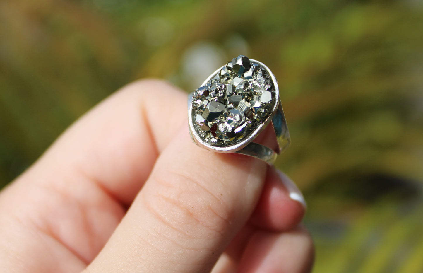 Pyrite ring