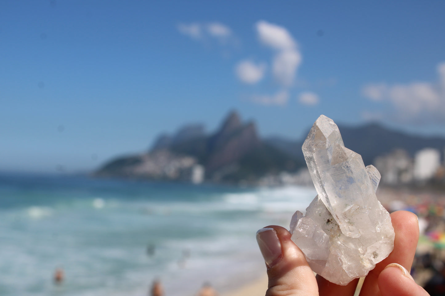 Clear Quartz Crystal Geode