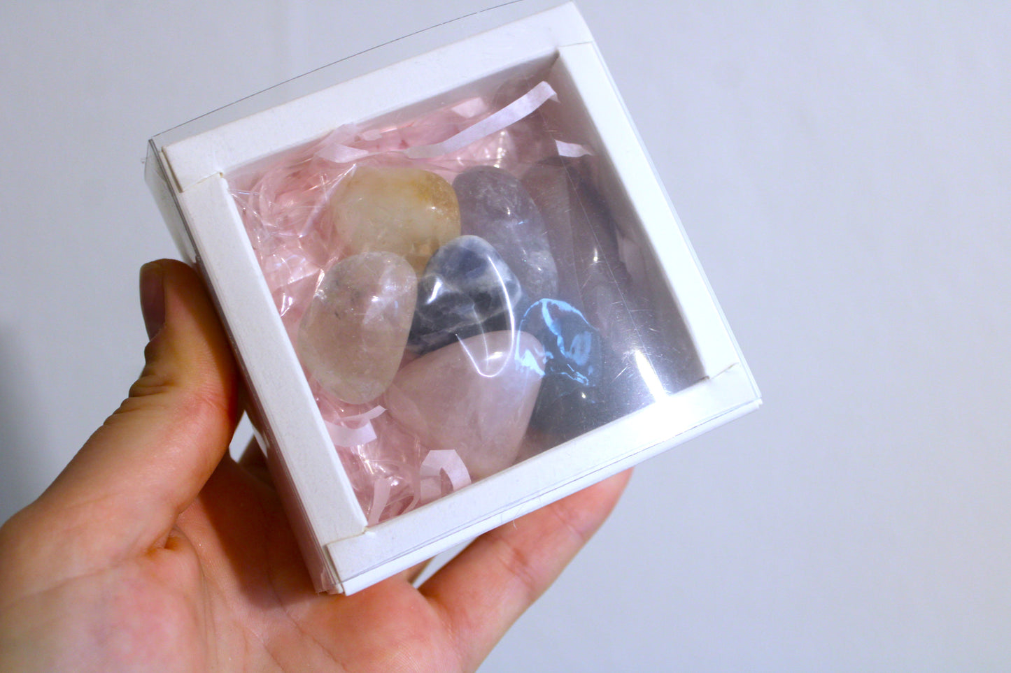 Chakra crystals box