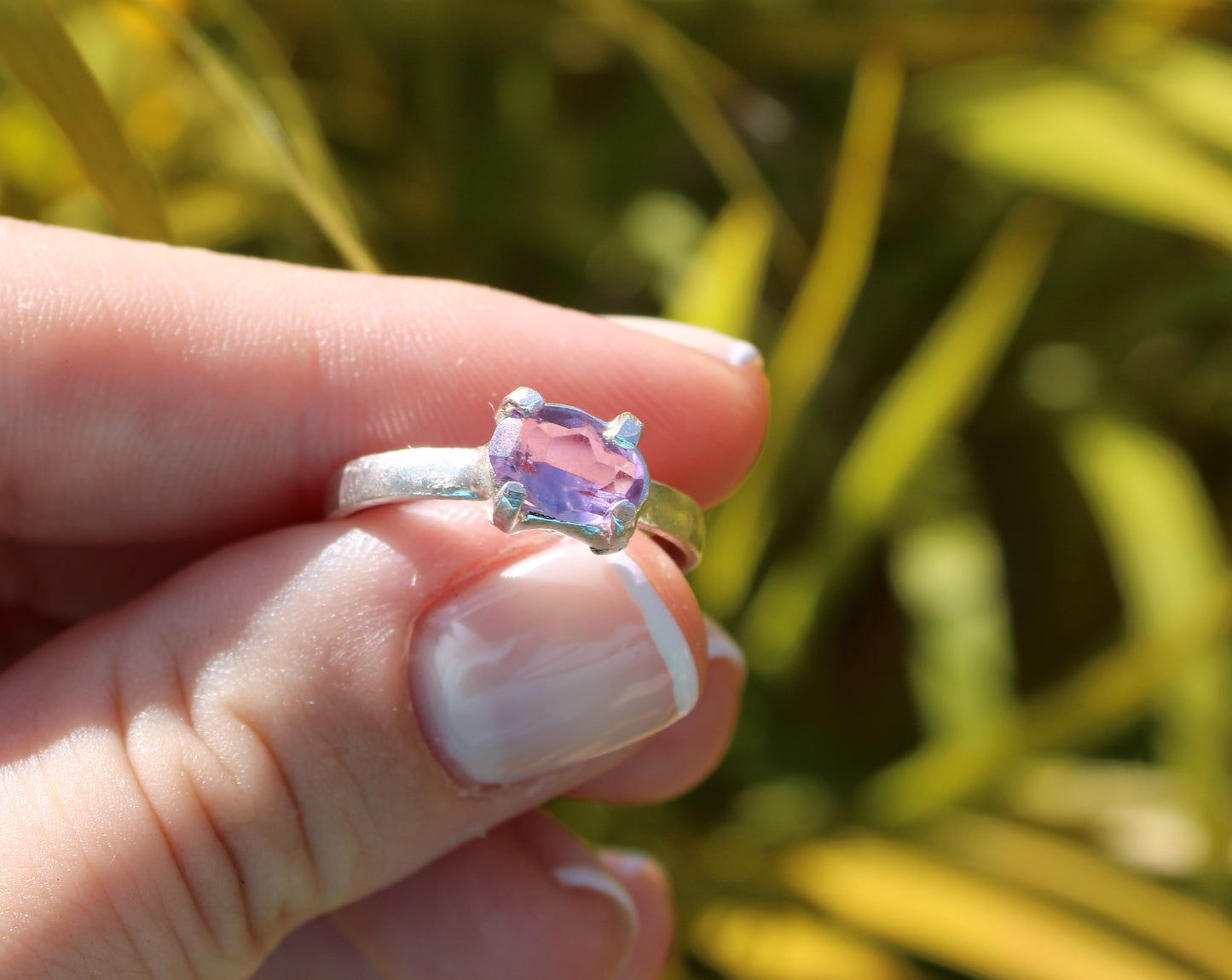 Simple stone rings