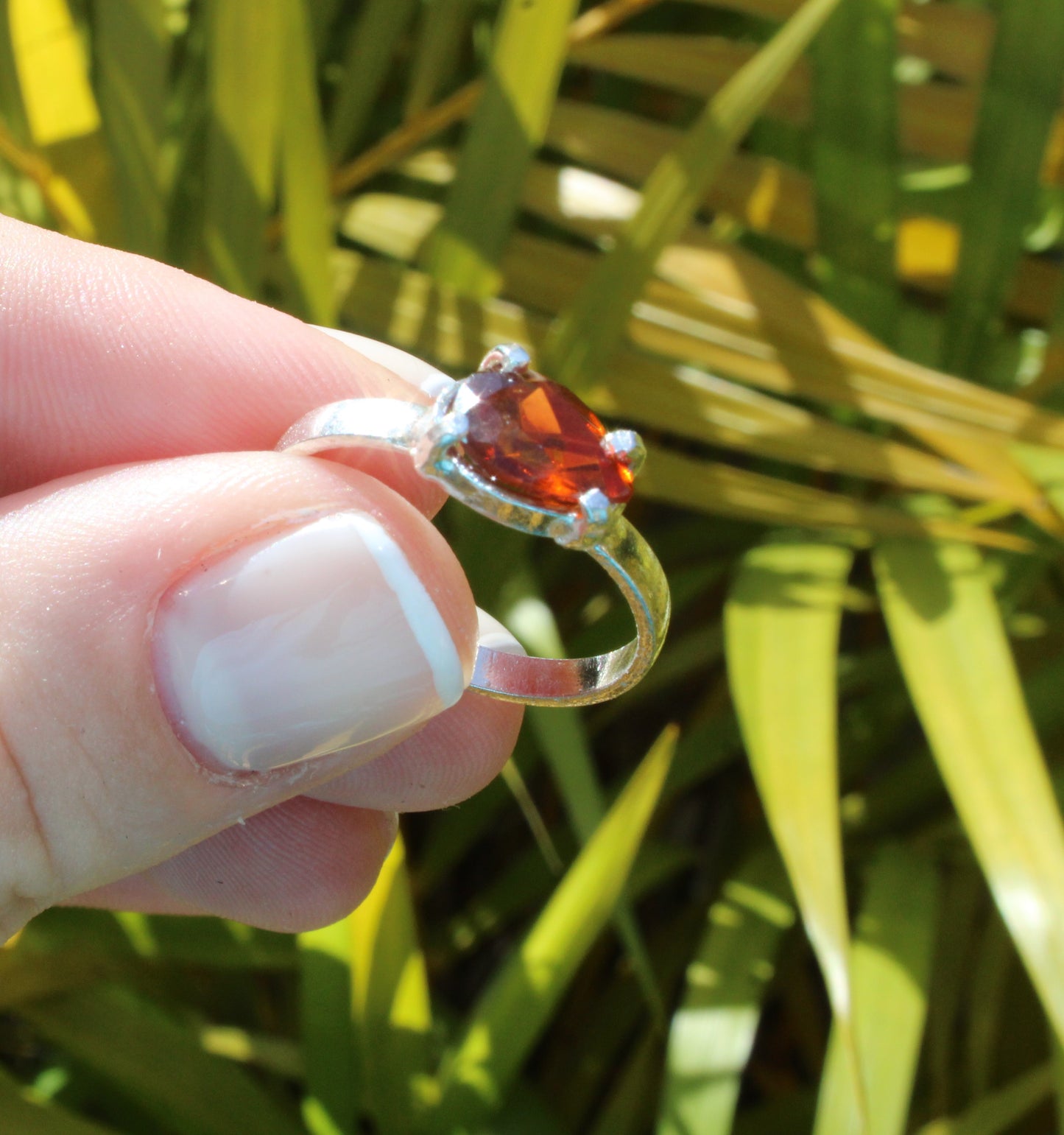 Simple stone rings