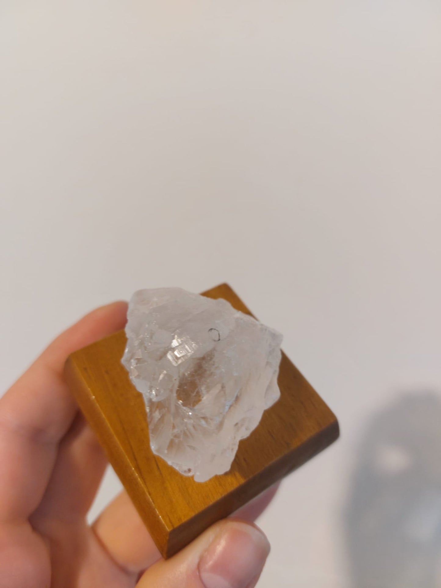 Crystal incense holder
